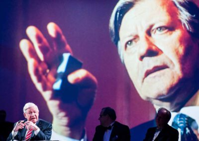 Helmut Schmidt auf Gala
